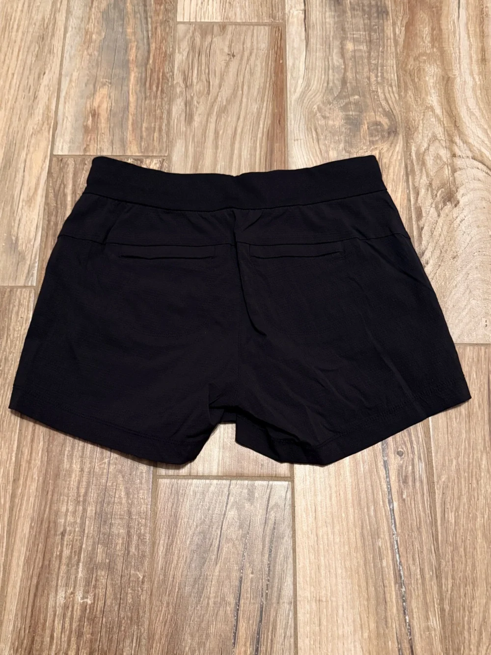 ATHLETA Black Trekkie Tribeca Hiking Athletic Shorts